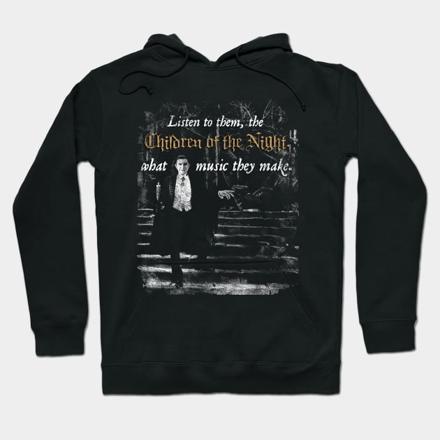 The Children of the Night Hoodie by MonkeyKing